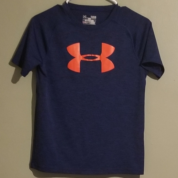 Under Armour Other - Under Armour Blue short sleeved shirt, Youth Large